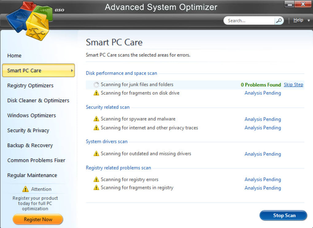 Activation keys for Advanced System Optimizer